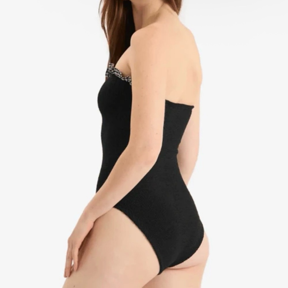 NWT Hunza G Dolly swimsuit in black one size - Picture 3 of 9